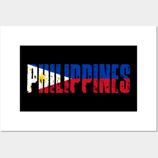 Philippines Flag Art Vintage Posters and Art